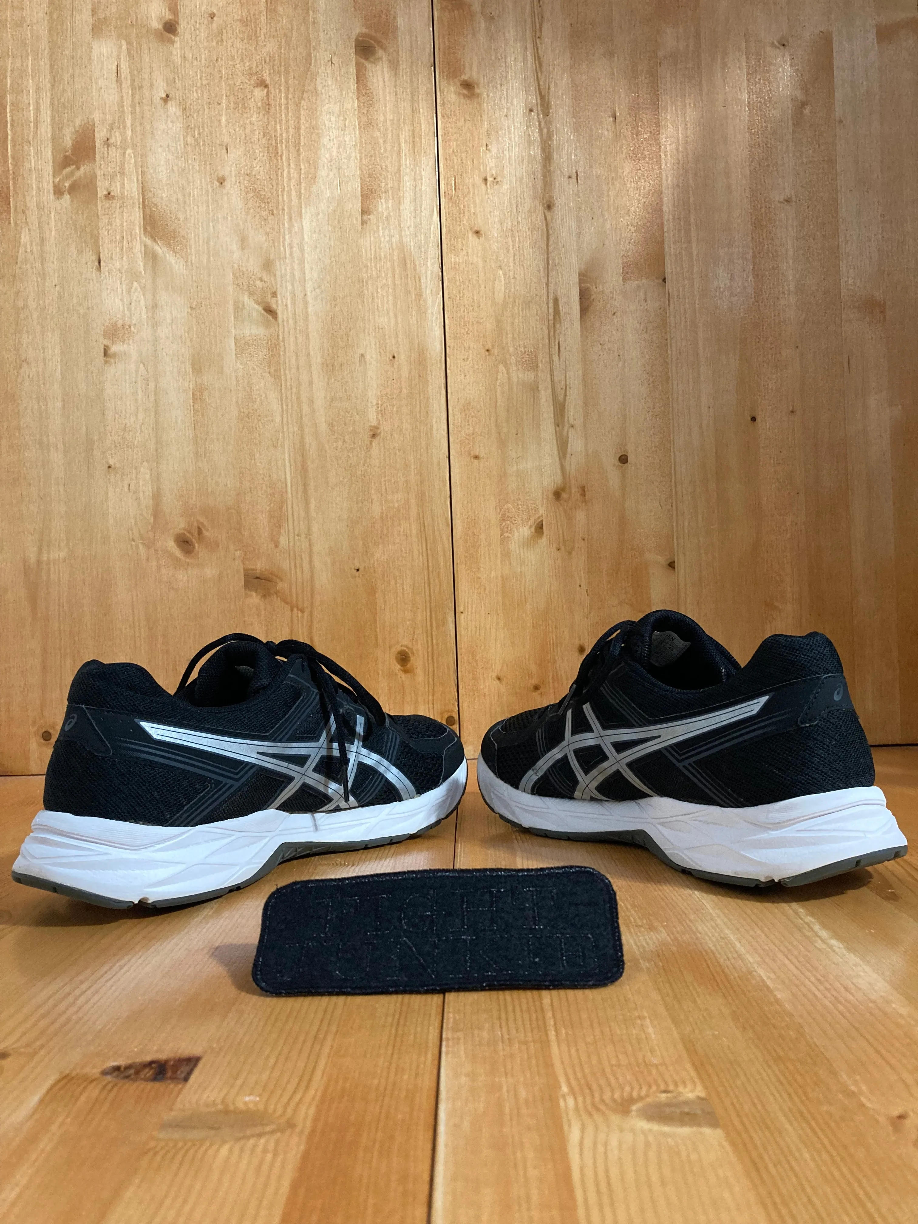 ASICS GEL CONTEND 4 Men Size 11 Running Shoes Sneakers Black T715N