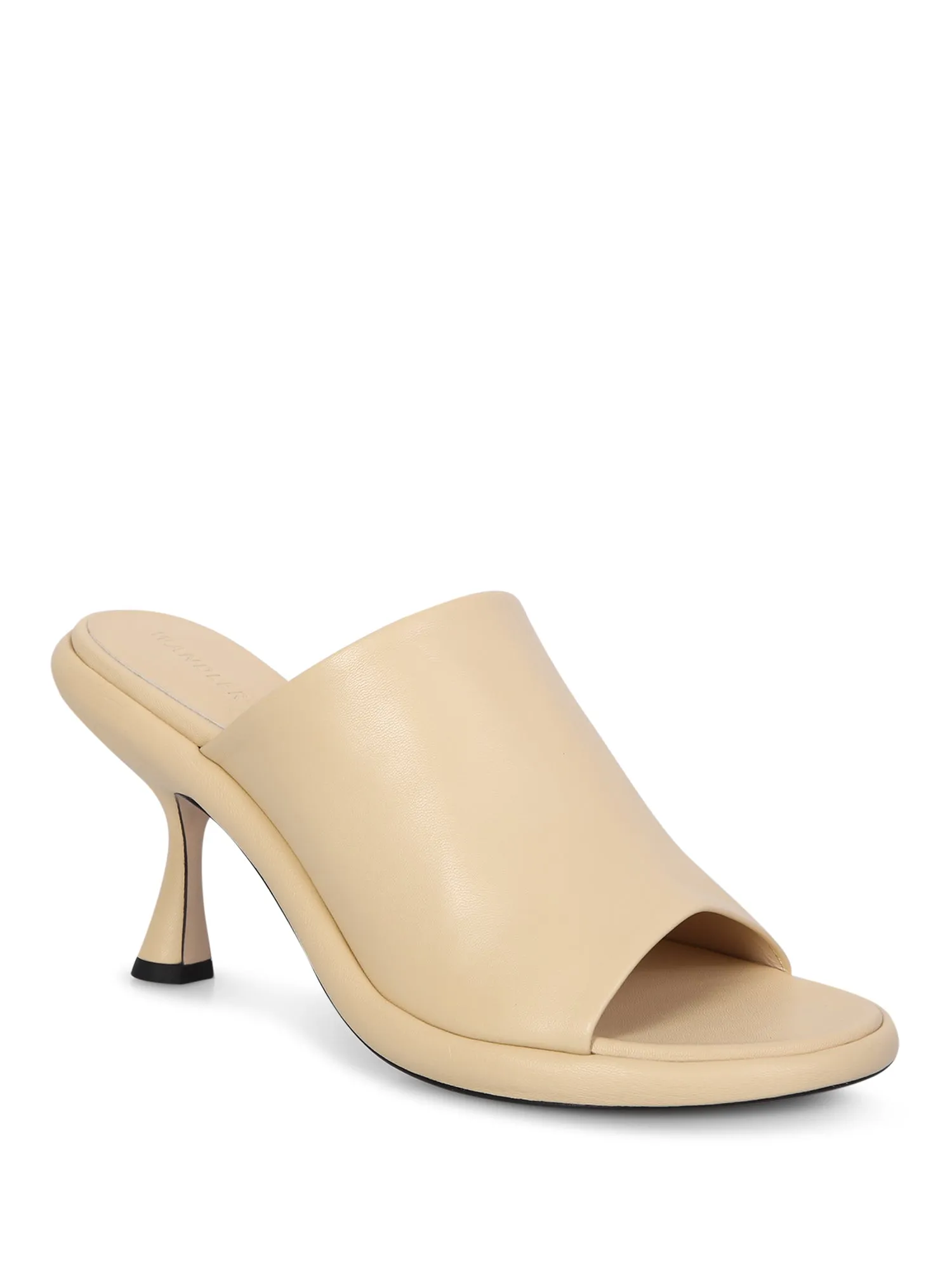Beige June platform sandals