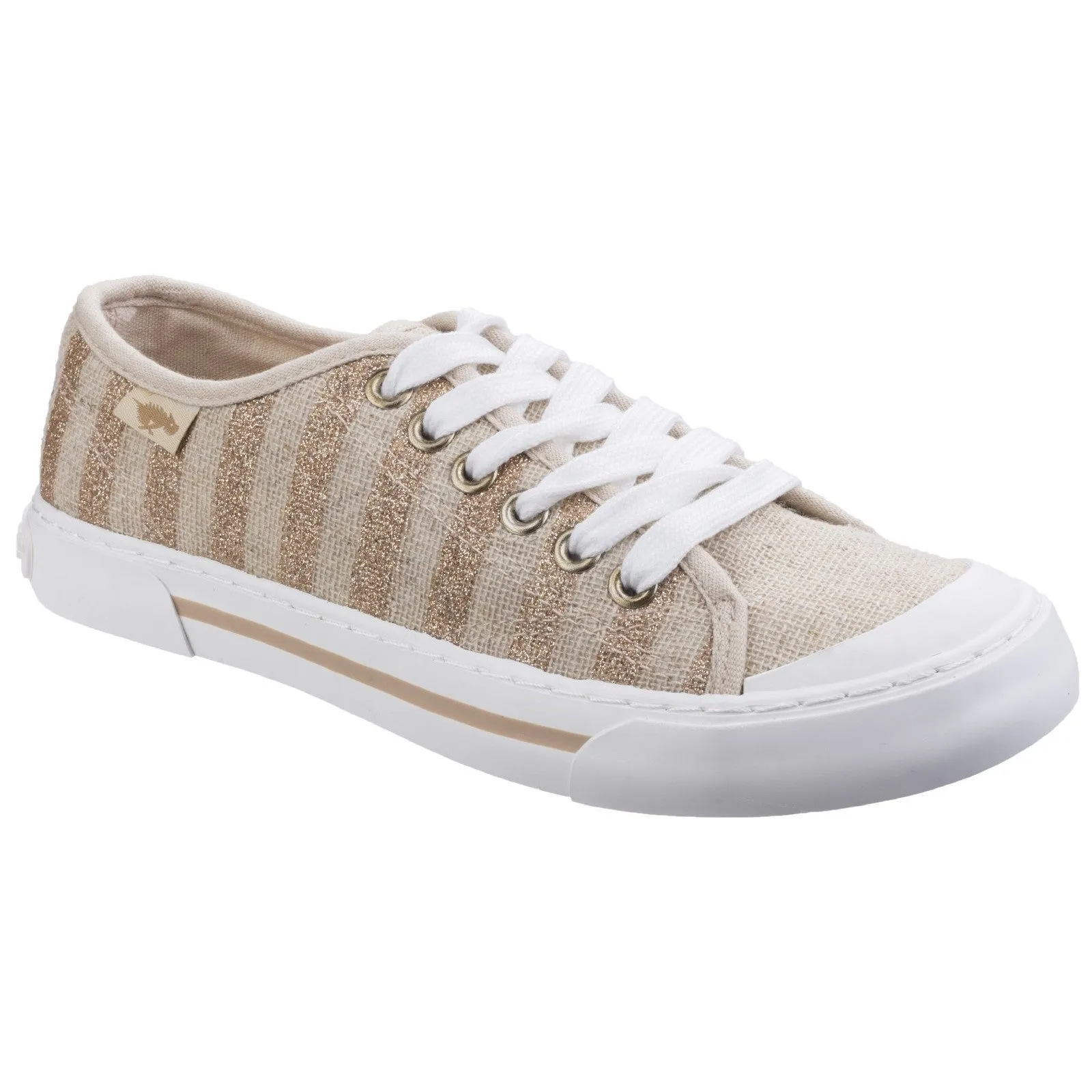 Rocket Dog Womens Jumpin Haystack Linen Sneaker Shoes